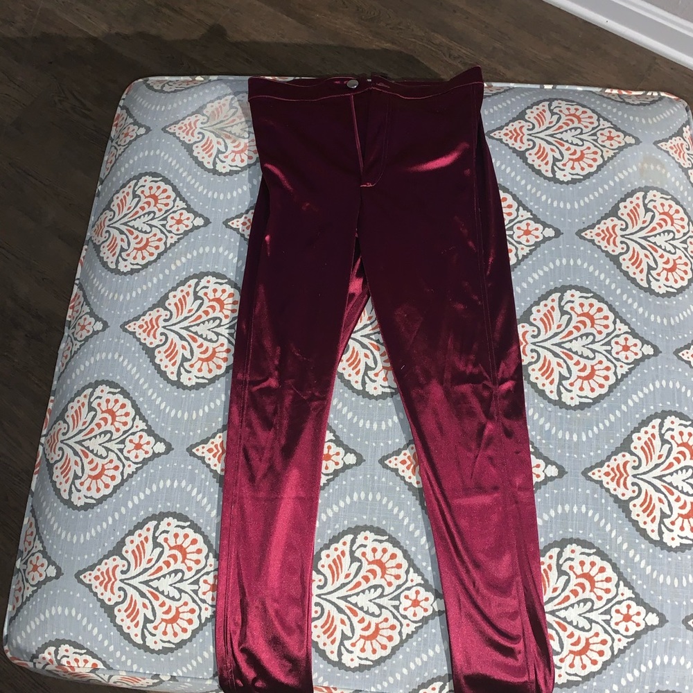 Satin pants